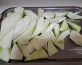 家常菜料理-香煎鴻喜菇絲瓜番茄的食譜步驟1照片