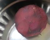 A picture of step 1 of Beetroot Ladoos.