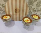 A picture of step 6 of Custard with biscuit.