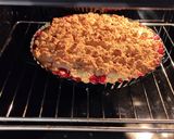 Szilvás szórt pite/szilvás morzsasüti #gluténmentes #tejmentes #tojáásentes recept fázis 4 fotója