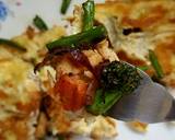Chicken Veggie Stuffed Omelette recipe step 13 photo
