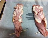 Foto del paso 2 de la receta: Trenza de solomillo con salsa de setas