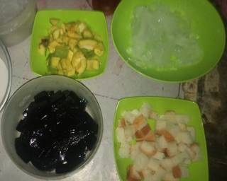 134. Es campur Sederhana kuah santan - Step 1