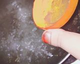 A picture of step 1 of Karachi Halwa🍮.