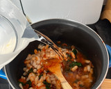 Foto del paso 5 de la receta: Potaje de judías pintas, espinacas y bacalao
