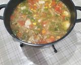 A picture of step 6 of Vegetables Soup.