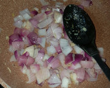 A picture of step 3 of Chilli beef.