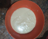 A picture of step 5 of Eggless Marble Cake.