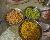 A picture of step 12 of Boondi ladoo Tiranga ladoo.