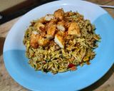 Foto langkah ke 6 dari resep Nasi goreng mandhi.