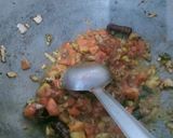 A picture of step 3 of Dhaba style tuvar daal.