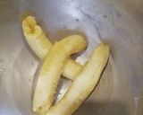 Une image de l'étape 1 de Banana bread aux myrtilles.
