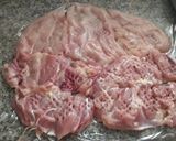 Foto del paso 1 de la receta: Arrollado de pollo 😋
