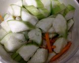 絲瓜燴豆腐的食譜步驟2照片