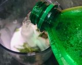 A picture of step 2 of Mint Margarita.