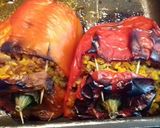 Foto del paso 6 de la receta Pimientos asados rellenos de carne y arroz