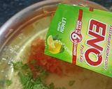 A picture of step 4 of Green moong daal stamed Dhokla recipe 😋.