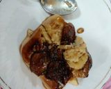 A picture of step 4 of Banana caramel pudding.