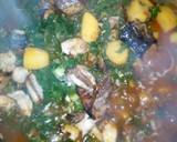 A picture of step 9 of Irish potatoes pottage.