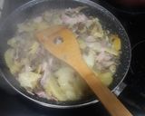 Foto del paso 2 de la receta: Gratinado de patatas, setas y bacon