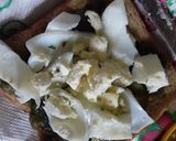 A picture of step 2 of Boiled Egg Toast.