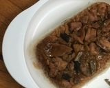 Foto langkah ke 3 dari resep Mpasi nasi tim ayam daun salam.
