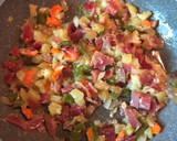 Foto del paso 5 de la receta: Pastel de verduras de la huerta🧑🏼‍🌾 con huevo 🥚