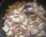 Csirkemell carbonara szósszal recept fázis 2 fotója
