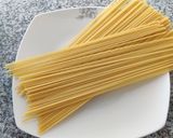 Foto del paso 1 de la receta: Fideos con salsa de pollo