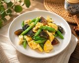 四季豆炒雙蛋(簡單料理)的食譜步驟6照片