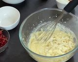 صورة لخطوة 1 من وصفة كيكة التوت باللوز