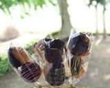 Foto langkah ke 6 dari resep Sate donat Maizena simple,bisa untuk jualan.