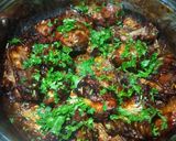 A picture of step 6 of Honey glazed chicken.