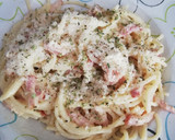 Foto del paso 8 de la receta: Espagueti carbonara sin nata