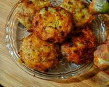 A picture of step 9 of Peshawari style aloo kabab.