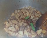 A picture of step 6 of Alo waray😋😋.