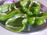 सिमला मिरची भाजी
