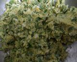 A picture of step 3 of Greens Muthiyas.