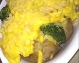Foto langkah ke 4 dari resep Baked Potato Broccoli Fusilli Cheese (anti gagal).