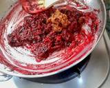 Rose flower halwa recipe step 4 photo