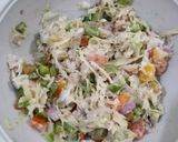 A picture of step 1 of Lunch Box (veg sandwich).