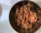 A picture of step 1 of Stuffed Green Peppers | Kung Fu New Year Dish.