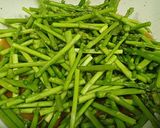 Hình bước làm 2 của món Bò xào măng tây