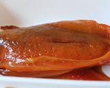 Foto del paso 2 de la receta Ensalada de pimientos asados con bacalao. Esgarraet
