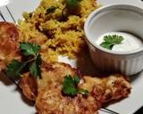 Fokhagymás, füstölt sajtos párizsi bundás karfiol, kapros tejfölös mártogatóssal gluténmentesen recept fázis 6 fotója