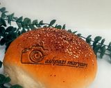 عکس مرحله 14 از دستور نان باگت و همبرگر بدون تخم مرغ 🥖🍔