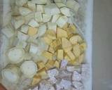 Ground nuts, Cassava, Yam and Arrow root 'soup' porridge recipe step 2 photo