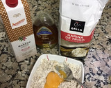 Foto del paso 1 de la receta: Tarta de crema pastelera y fresas (base pie de miel)