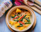 Foto langkah ke 5 dari resep Sayur Lodeh Labu Kuning Fiber Creme.