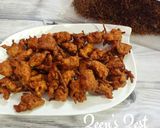 A picture of step 3 of Chugur/ Dried Tender Tamarind Leaves Fritters.